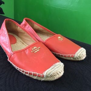 Coach Espadrille Shoe